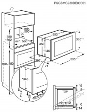 AEG OS5MG20EB Konyhai termékek - Mikrohullámú sütő - Mikrohullámú sütő (beépíthető) - 515091