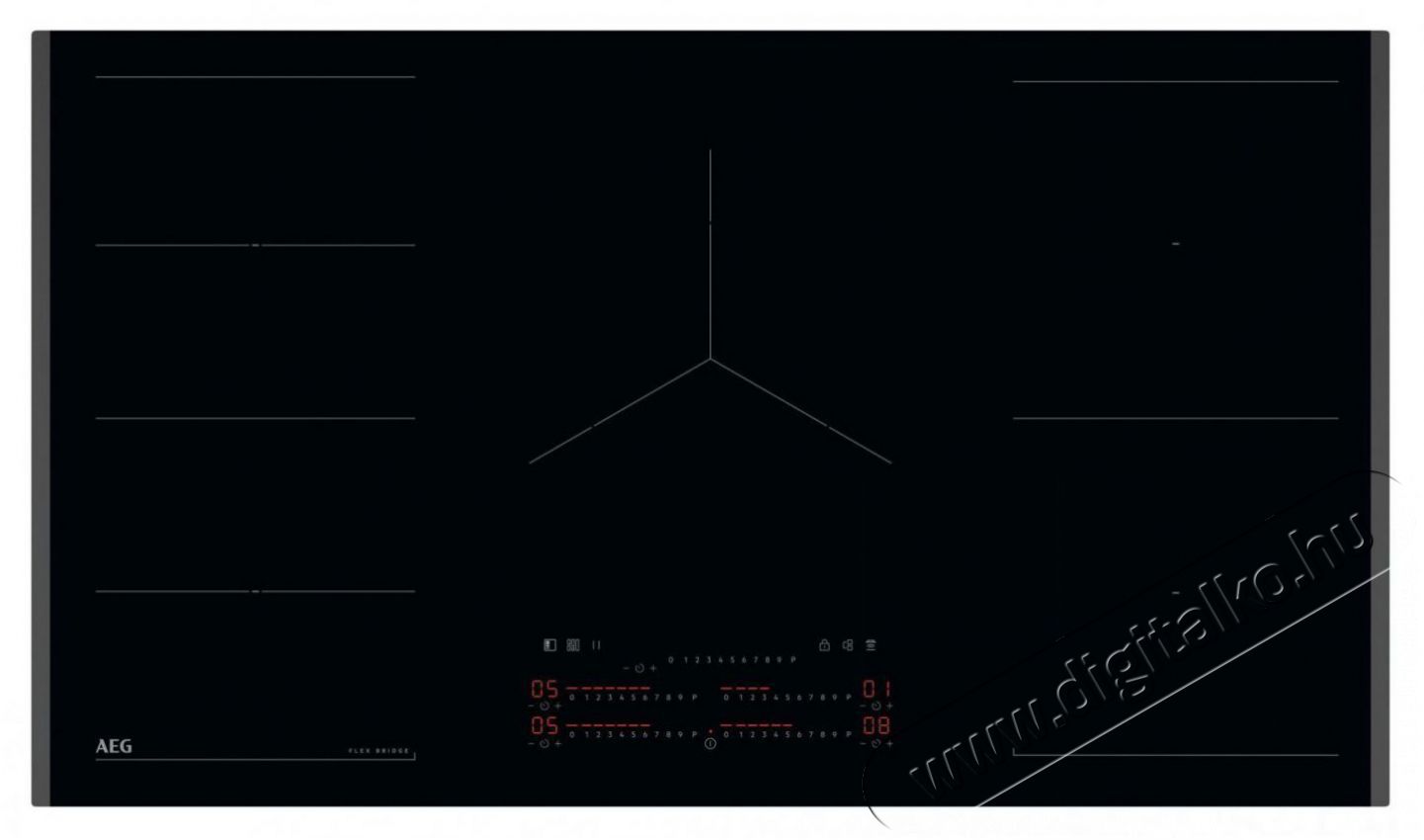 AEG TK95II08FB Konyhai term&eacute;kek - S&uuml;tő-főzőlap, tűzhely (be&eacute;p&iacute;thető) - Indukci&oacute;s főzőlap (be&eacute;p&iacute;thető) - 515084