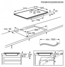 AEG TK95II08FB Konyhai term&eacute;kek - S&uuml;tő-főzőlap, tűzhely (be&eacute;p&iacute;thető) - Indukci&oacute;s főzőlap (be&eacute;p&iacute;thető) - 515084