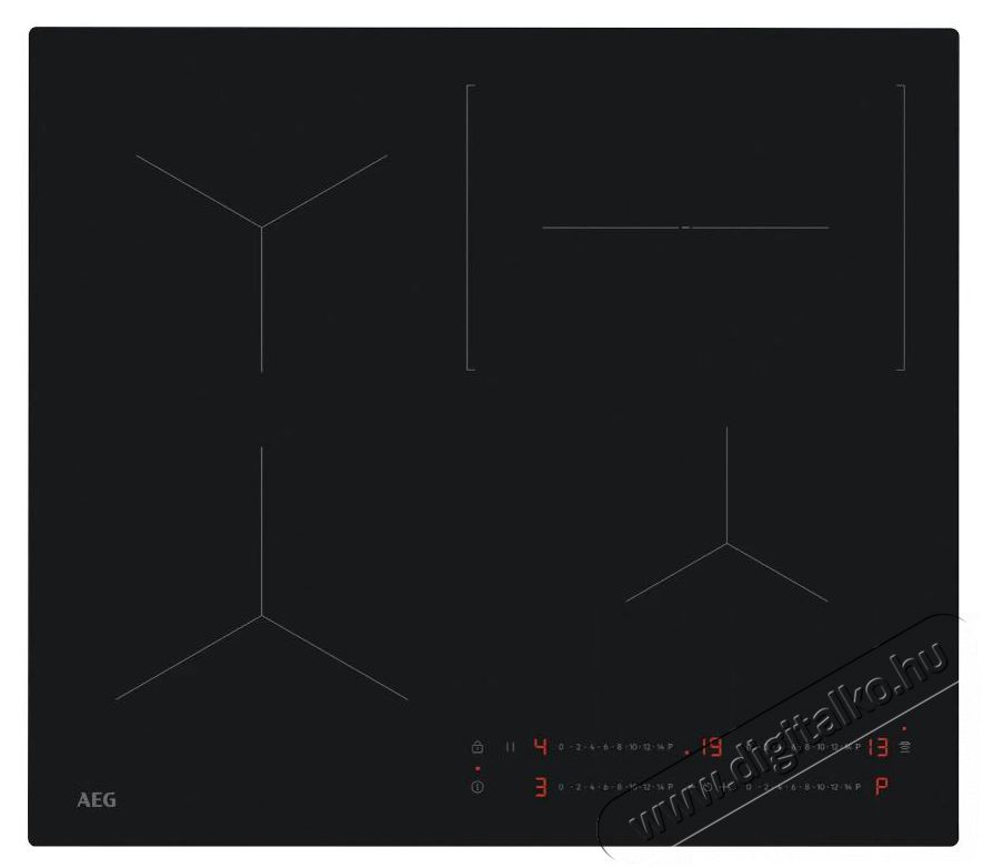 AEG 5000 SaphirMatt SE TO64IC0FIT Indukci&oacute;s főzőlap (be&eacute;p&iacute;thető) Konyhai term&eacute;kek - S&uuml;tő-főzőlap, tűzhely (szabadon&aacute;ll&oacute;) - Elektromos főzőlap (szabadon&aacute;ll&oacute;) - 526775