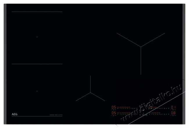 AEG 8000 SenseBoil & Fry TI84IB30FB Konyhai term&eacute;kek - S&uuml;tő-főzőlap, tűzhely (be&eacute;p&iacute;thető) - Indukci&oacute;s főzőlap (be&eacute;p&iacute;thető) - 515092