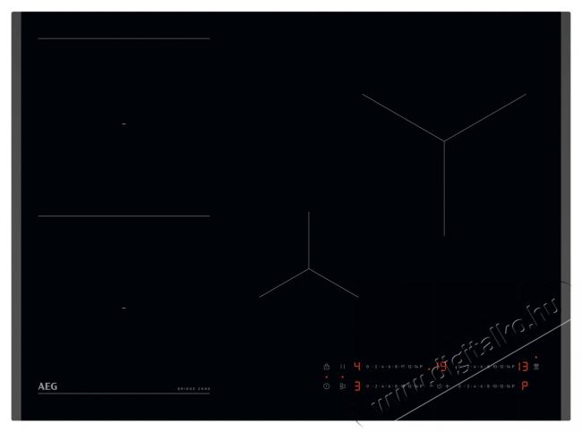 AEG TO74IB00FB Konyhai termékek - Sütő-főzőlap, tűzhely (beépíthető) - Indukciós főzőlap (beépíthető) - 515089