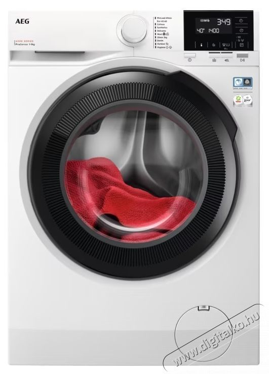 AEG SERIA 6000 LFR62144BE mos&oacute;g&eacute;p, 10kg, 1400RPM, ProSense, Motor Inverter, LED kijelző, A energiaoszt&aacute;ly, Feh&eacute;r H&aacute;ztart&aacute;s / Otthon / K&uuml;lt&eacute;r - Mos&oacute;g&eacute;p / sz&aacute;r&iacute;t&oacute;g&eacute;p - El&ouml;lt&ouml;ltős norm&aacute;l (60cm-ig) mos&oacute;g&eacute;p - 535919