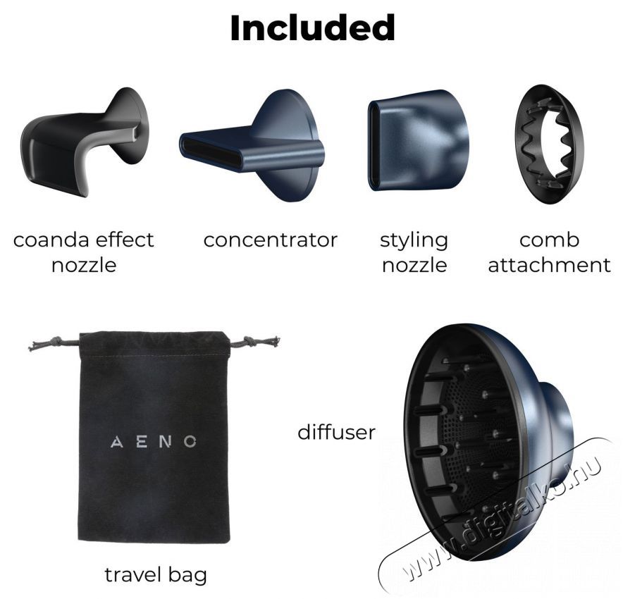 AENO HD3 Sz&eacute;ps&eacute;g&aacute;pol&aacute;s / Eg&eacute;szs&eacute;g - Haj&aacute;pol&aacute;s - Hajsz&aacute;r&iacute;t&oacute; - 510347