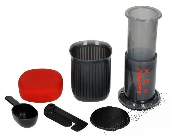 Aeropress GO kézi kávéfőző, 100 db filter a csomagban Konyhai termékek - Kávéfőző / kávéörlő / kiegészítő - Filteres kávéfőző - 515108