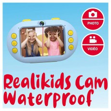 AFGAPHOTO Agfaphoto Realikids vízálló kék fényképezőgép Fényképezőgép / kamera - Kompakt fényképezőgép - Kaland és vízálló fényképezőgép - 500255