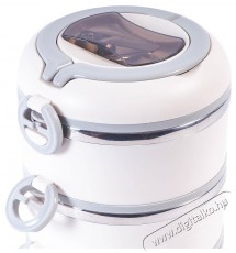 Aga ételhordó, 4 szintes, fehér Konyhai termékek - Edény - Ételtároló - 526781