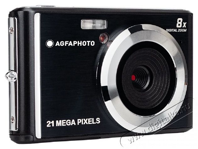 AgfaPhoto Agfa DC5200 kompakt digitális fekete fényképezőgép Fényképezőgép / kamera - Kompakt fényképezőgép - Normál tudású kompakt - 466419