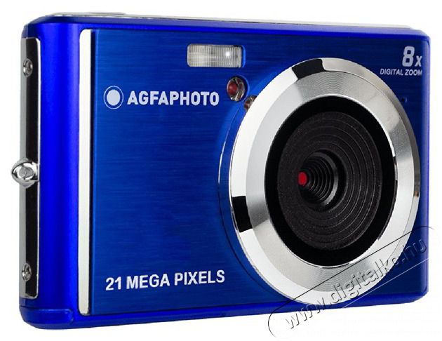 AgfaPhoto Agfa DC5200 kompakt digitális kék fényképezőgép Fényképezőgép / kamera - Kompakt fényképezőgép - Normál tudású kompakt - 466422