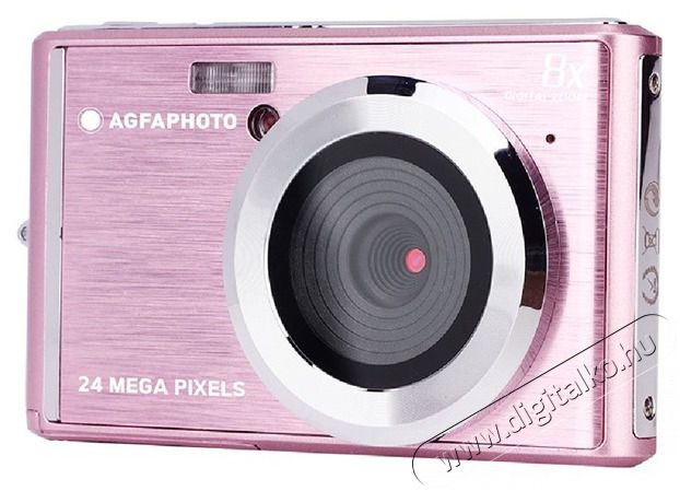 AgfaPhoto Agfa DC5500 kompakt digitális rózsaszín fényképezőgép Fényképezőgép / kamera - Kompakt fényképezőgép - Normál tudású kompakt - 466425