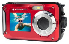 AgfaPhoto Agfa WP8000 kompakt digitális piros fényképezőgép Fényképezőgép / kamera - Kompakt fényképezőgép - Normál tudású kompakt - 466700