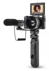 AGFA photo Realishot VLG4KDIG Vlogger fényképezőgép Fényképezőgép / kamera - Kompakt fényképezőgép - Normál tudású kompakt - 507068
