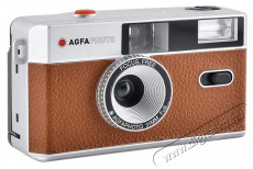AgfaPhoto Többször használható fényképezőgép, 35 mm, barna Fényképezőgép / kamera - Kompakt fényképezőgép - Analóg fényképezőgép - 520097