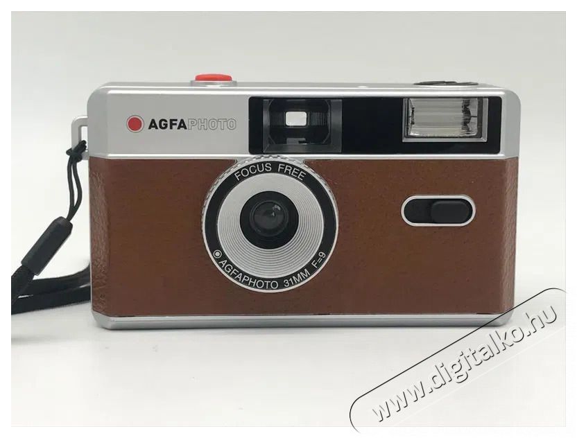 AgfaPhoto T&ouml;bbsz&ouml;r haszn&aacute;lhat&oacute; f&eacute;nyk&eacute;pezőg&eacute;p, 35 mm, barna F&eacute;nyk&eacute;pezőg&eacute;p / kamera - Kompakt f&eacute;nyk&eacute;pezőg&eacute;p - Anal&oacute;g f&eacute;nyk&eacute;pezőg&eacute;p - 520097