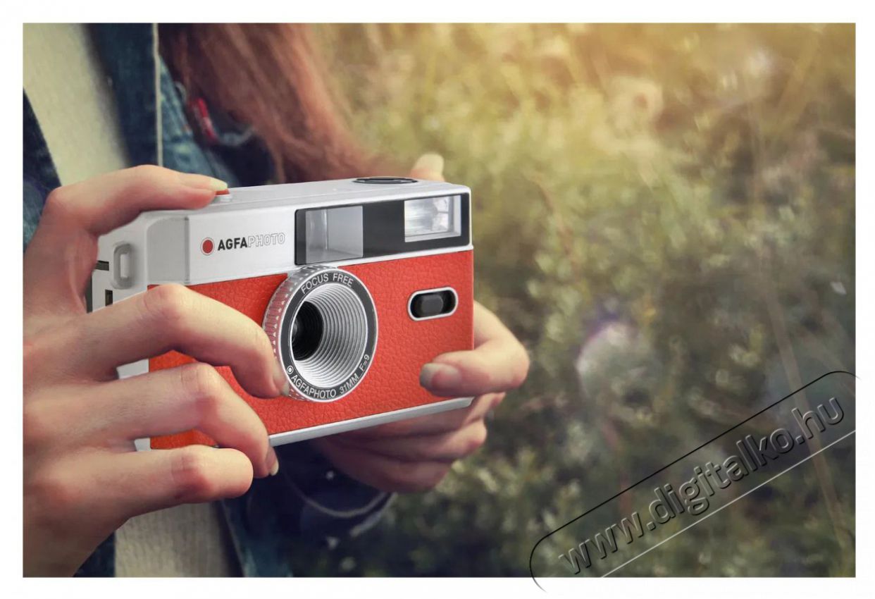 AgfaPhoto T&ouml;bbsz&ouml;r haszn&aacute;lhat&oacute; f&eacute;nyk&eacute;pezőg&eacute;p, 35 mm, piros F&eacute;nyk&eacute;pezőg&eacute;p / kamera - Kompakt f&eacute;nyk&eacute;pezőg&eacute;p - Anal&oacute;g f&eacute;nyk&eacute;pezőg&eacute;p - 520109
