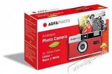 AgfaPhoto T&ouml;bbsz&ouml;r haszn&aacute;lhat&oacute; f&eacute;nyk&eacute;pezőg&eacute;p, 35 mm, piros F&eacute;nyk&eacute;pezőg&eacute;p / kamera - Kompakt f&eacute;nyk&eacute;pezőg&eacute;p - Anal&oacute;g f&eacute;nyk&eacute;pezőg&eacute;p - 520109