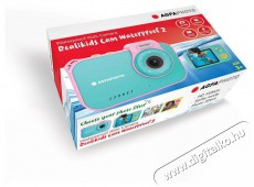 AGFA Photo Realikids 2 vízálló kék gyerekfényképezőgép Fényképezőgép / kamera - Kompakt fényképezőgép - Gyerek fényképezőgép - 515859