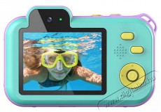 AGFA Photo Realikids 2 vízálló kék gyerekfényképezőgép Fényképezőgép / kamera - Kompakt fényképezőgép - Gyerek fényképezőgép - 515859