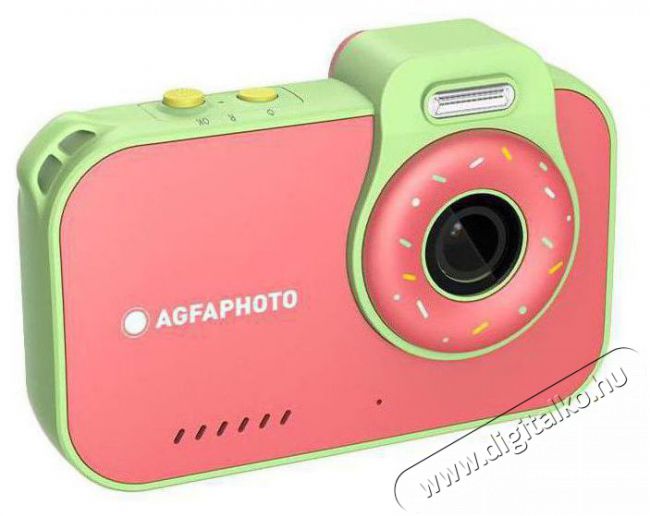 AGFA Photo Realikids 2 vízálló pink gyerekfényképezőgép Fényképezőgép / kamera - Kompakt fényképezőgép - Gyerek fényképezőgép - 515860