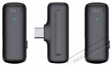 AIQIU M15DC Fotó-Videó kiegészítők - Mikrofon - Csíptetős, fej és kitűző mikrofon - 524051