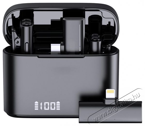 AIQIU M31 Fotó-Videó kiegészítők - Mikrofon - Csíptetős, fej és kitűző mikrofon - 524050