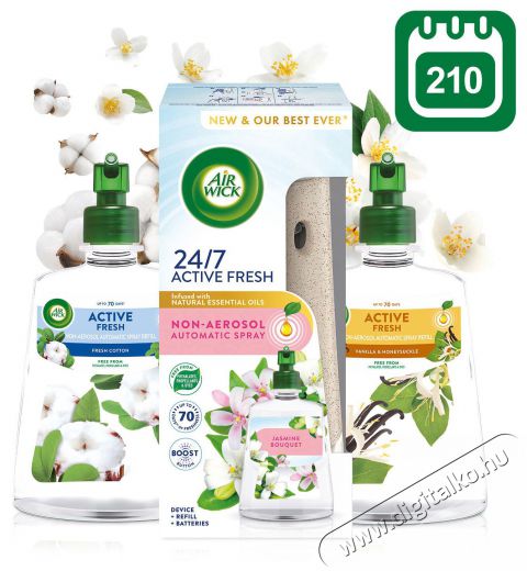 AIR WICK Active Fresh diffúzor 3×228 ml Háztartás / Otthon / Kültér - Egyéb háztartási termék - 523552