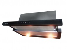 Airmec SLIM VETRO PLUS 90 teleszkópos páraelszívó - fekete Konyhai termékek - Páraelszívó - Beépíthető / kihúzható - 355480
