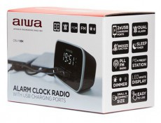 Aiwa CRU-19BK Rádiós ébresztőóra Audio-Video / Hifi / Multimédia - Rádió / órás rádió - Ébresztőórás rádió - 383898