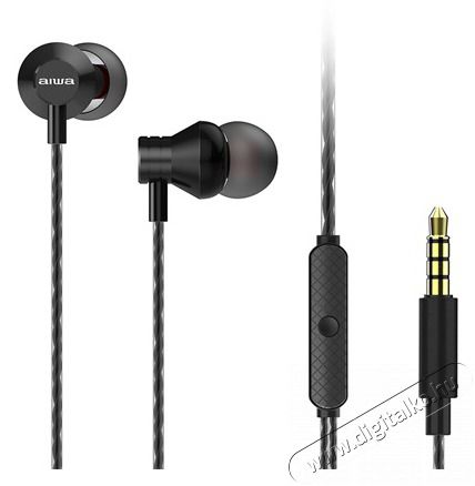 Aiwa ESTM-50BK Fülhallgató Audio-Video / Hifi / Multimédia - Fül és Fejhallgatók - Fülhallgató - 384100