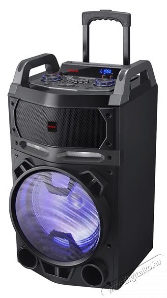 Aiwa KBTUS-700 vezet&eacute;kes mikrofonnal Bluetooth hordozhat&oacute; fekete party hangsz&oacute;r&oacute; (&Uacute;jracsomagolt) Audio-Video / Hifi / Multim&eacute;dia - Hordozhat&oacute;, vezet&eacute;k n&eacute;lk&uuml;li / bluetooth hangsug&aacute;rz&oacute; - Hordozhat&oacute;, vezet&eacute;k n&eacute;lk&uuml;li / bluetooth hangsug&aacute;rz&oacute; - 513982