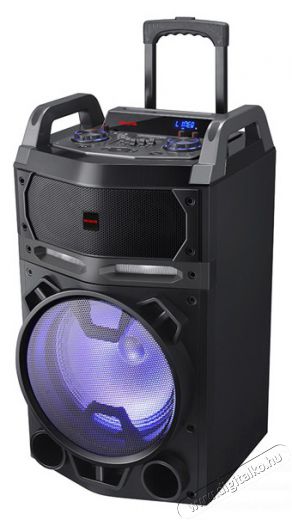 Aiwa KBTUS-700 vezet&eacute;kes mikrofonnal Bluetooth hordozhat&oacute; fekete party hangsz&oacute;r&oacute; (&Uacute;jracsomagolt) Audio-Video / Hifi / Multim&eacute;dia - Hordozhat&oacute;, vezet&eacute;k n&eacute;lk&uuml;li / bluetooth hangsug&aacute;rz&oacute; - Hordozhat&oacute;, vezet&eacute;k n&eacute;lk&uuml;li / bluetooth hangsug&aacute;rz&oacute; - 513982