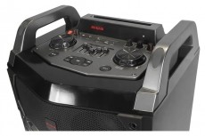 Aiwa KBTUS-700 vezet&eacute;kes mikrofonnal Bluetooth hordozhat&oacute; fekete party hangsz&oacute;r&oacute; (&Uacute;jracsomagolt) Audio-Video / Hifi / Multim&eacute;dia - Hordozhat&oacute;, vezet&eacute;k n&eacute;lk&uuml;li / bluetooth hangsug&aacute;rz&oacute; - Hordozhat&oacute;, vezet&eacute;k n&eacute;lk&uuml;li / bluetooth hangsug&aacute;rz&oacute; - 513982