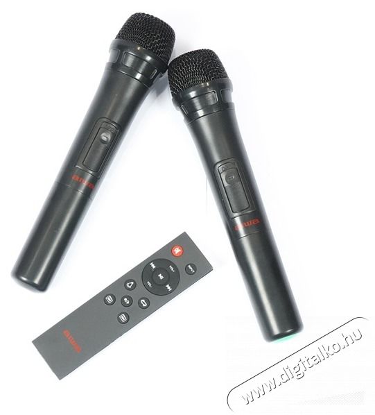 Aiwa KBTUS-700 vezet&eacute;kes mikrofonnal Bluetooth hordozhat&oacute; fekete party hangsz&oacute;r&oacute; (&Uacute;jracsomagolt) Audio-Video / Hifi / Multim&eacute;dia - Hordozhat&oacute;, vezet&eacute;k n&eacute;lk&uuml;li / bluetooth hangsug&aacute;rz&oacute; - Hordozhat&oacute;, vezet&eacute;k n&eacute;lk&uuml;li / bluetooth hangsug&aacute;rz&oacute; - 513982