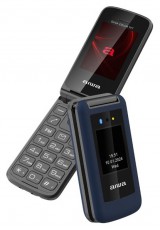 Aiwa FP-30-2G/BL 2,4" DualSIM kék mobiltelefon Mobil / Kommunikáció / Smart - Klasszikus / Mobiltelefon időseknek - 516200