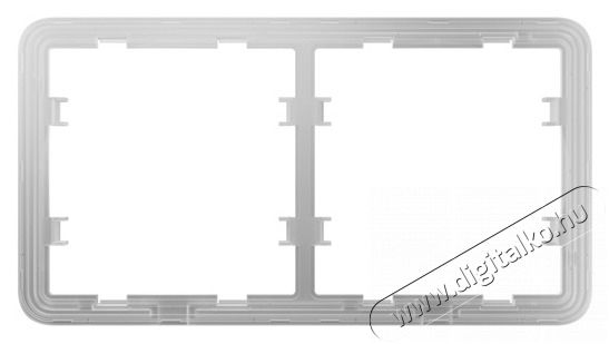 AJAX Frame 2 seats kettes keret okoskapcsolókhoz Háztartás / Otthon / Kültér - Biztonságtechnika - Kiegészítő - 464110