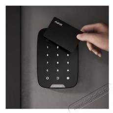 AJAX Keypad Plus BL fekete proxy olvasós vezetéknélküli kezelő Háztartás / Otthon / Kültér - Biztonságtechnika - Riasztó kezelő / irányító - 432825
