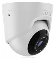 AJAX TurretCam WH /kültéri/5MP/2,8mm/IR35m/H265/JetSparrow/Mikrofon/fehér IP turret kamera Háztartás / Otthon / Kültér - Biztonságtechnika - Biztonsági kamera - 507300