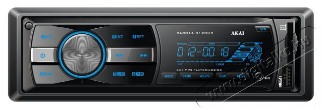 Akai CA001A-3128M3 autórádió fejegység Újdonságok - Új termékek - 342871