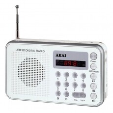 Akai DR002A-521 hordozható rádió Audio-Video / Hifi / Multimédia - Rádió / órás rádió - Hordozható, zseb-, táska rádió - 342896