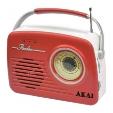 Akai APR-11R hordozható rádió Audio-Video / Hifi / Multimédia - Rádió / órás rádió - Hordozható, zseb-, táska rádió - 342893