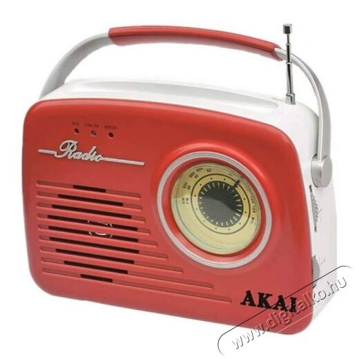 Akai APR-11R hordozható rádió Audio-Video / Hifi / Multimédia - Rádió / órás rádió - Hordozható, zseb-, táska rádió - 342893