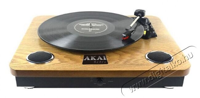 Akai ATT-09 Retro lemezlejátszó Audio-Video / Hifi / Multimédia - Bakelit lemezjátszó - Bakelit lemezjátszó - 342891
