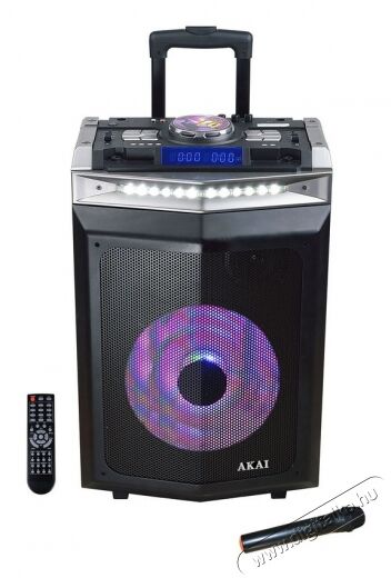 Akai DJ-6112BT hordozható DJ mixer Audio-Video / Hifi / Multimédia - Hordozható, vezeték nélküli / bluetooth hangsugárzó - Hordozható, vezeték nélküli / bluetooth hangsugárzó - 342841