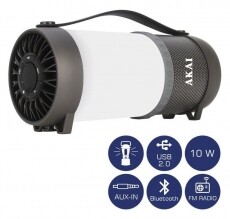 Akai ABTS-40 bluetooth hangszóró Audio-Video / Hifi / Multimédia - Hordozható, vezeték nélküli / bluetooth hangsugárzó - Hordozható, vezeték nélküli / bluetooth hangsugárzó - 342882