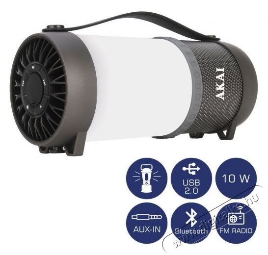 Akai ABTS-40 bluetooth hangszóró Audio-Video / Hifi / Multimédia - Hordozható, vezeték nélküli / bluetooth hangsugárzó - Hordozható, vezeték nélküli / bluetooth hangsugárzó - 342882