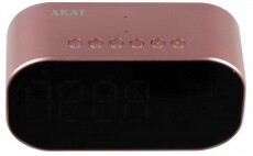 Akai ABTS-S2 rádiós ébresztőóra - arany Háztartás / Otthon / Kültér - Óra - Ébresztőóra - 349561