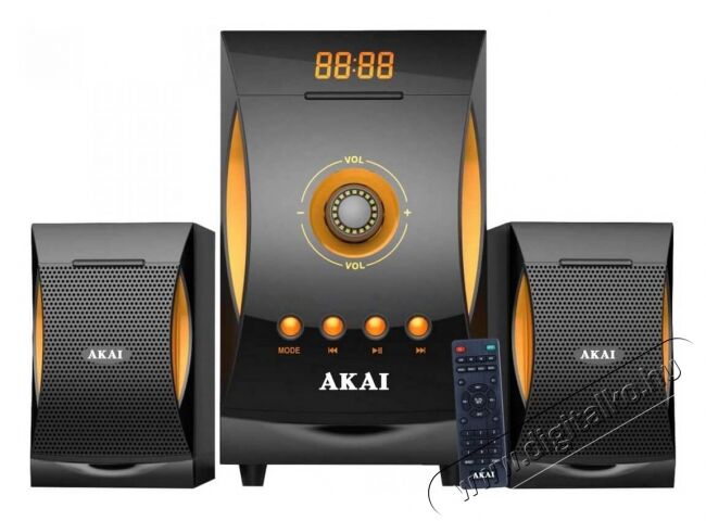 Akai SS032A-3515 2.1 hangszóró Iroda és számítástechnika - PC hangszóró / hangfal - 342887