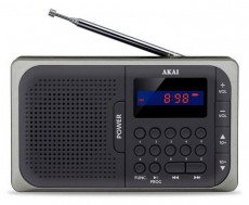 Akai APR-210 AM-FM hordozható rádió Audio-Video / Hifi / Multimédia - Rádió / órás rádió - Hordozható, zseb-, táska rádió - 342897