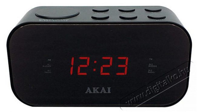 Akai ACR-3088 rádiós ébresztőóra Audio-Video / Hifi / Multimédia - Rádió / órás rádió - Ébresztőórás rádió - 372992
