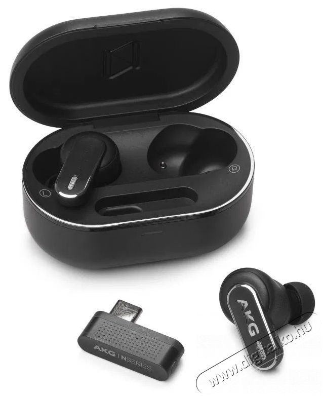 AKG N5 Hybrid TWS Black Audio-Video / Hifi / Multim&eacute;dia - F&uuml;l &eacute;s Fejhallgat&oacute;k - F&uuml;lhallgat&oacute; mikrofonnal / headset - 524082